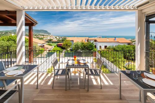 Balkón nebo terasa v ubytování B&B Relais One