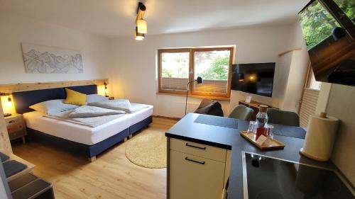Posteľ alebo postele v izbe v ubytovaní MY APARTMENT krinzwald