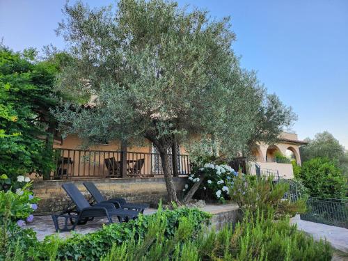 Κήπος έξω από το Casale Sant'Egidio - Lago di Bolsena