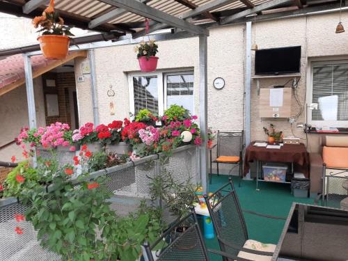 TV a/nebo společenská místnost v ubytování Apartmán LUKA