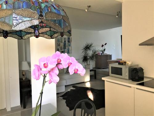 Η κουζίνα ή μικρή κουζίνα στο AgriturismoB&B Loggia Degli Artisti