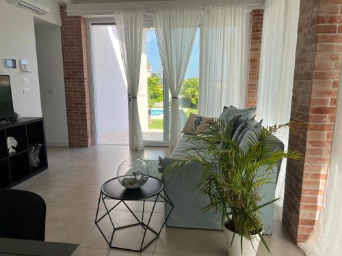 Villa Flaviaにあるシーティングエリア