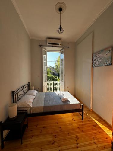 Postel nebo postele na pokoji v ubytování Gegekos Apartment