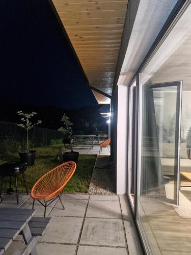 Un balcón o terraza en Pod 8 Lipami