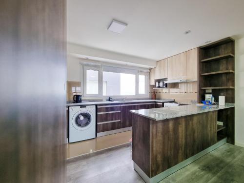 Η κουζίνα ή μικρή κουζίνα στο Edificio Brown