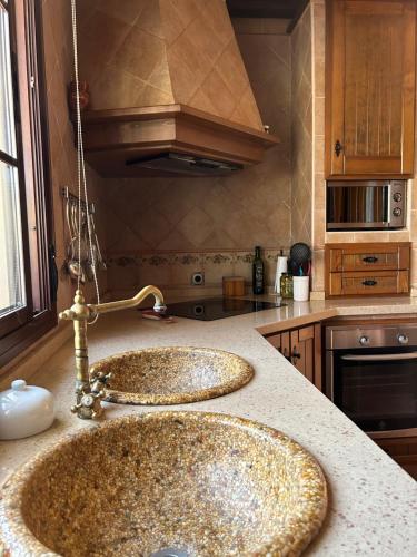 Køkken eller tekøkken på Casa Ayala