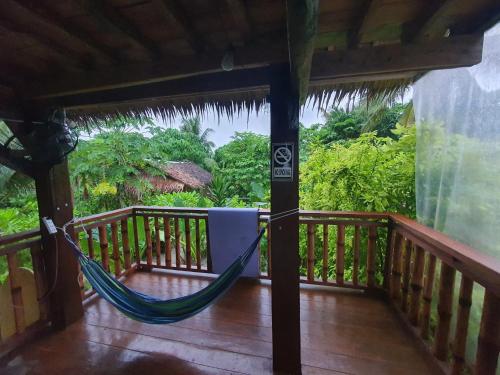 Balkón nebo terasa v ubytování Coleto Siargao