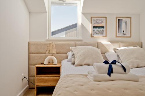 Area soggiorno di Apartamenty Wyspa BlueApart Jastarnia