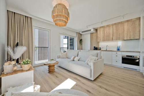 Cucina o angolo cottura di Apartamenty Wyspa BlueApart Jastarnia