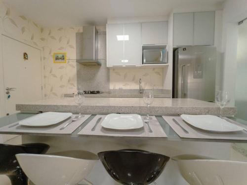 Η κουζίνα ή μικρή κουζίνα στο Apartamento Centro Smart PL603