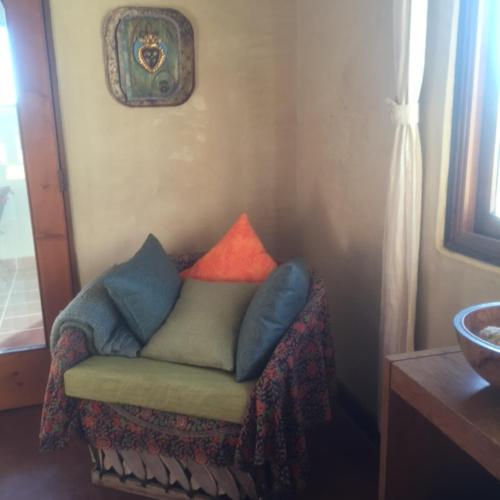 Ruang duduk di The Cozy Nest - Best Kept Secret in Todos Santos