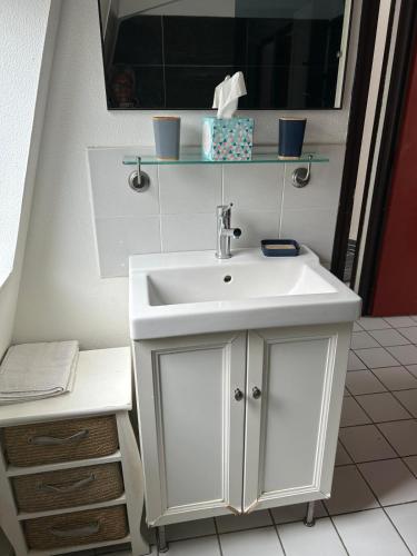 Kuchyň nebo kuchyňský kout v ubytování Duplex vue panoramique