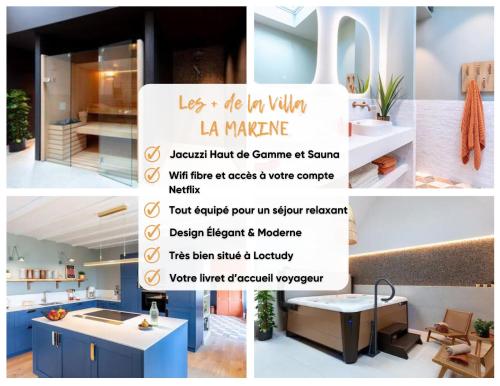 Villa La Marine-Jacuzzi-SPA-400m de la mer