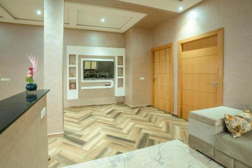 Μια τηλεόραση ή/και κέντρο ψυχαγωγίας στο Blumen Villa