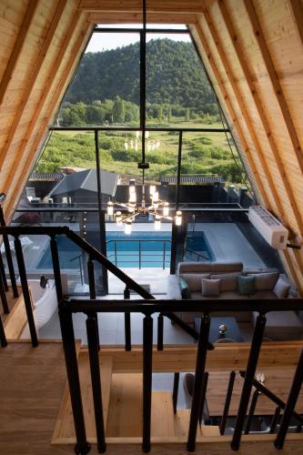 Bazén v ubytování Villa Bella Vue nebo v jeho okolí