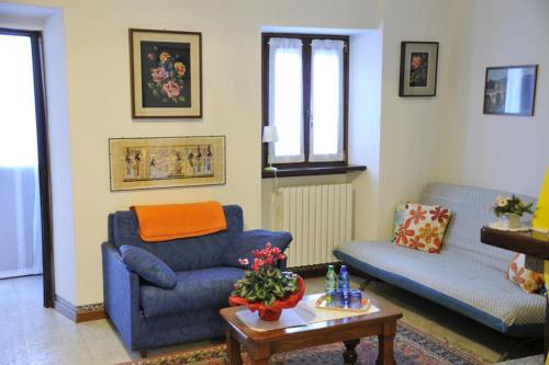 Posezení v ubytování B&B da-di