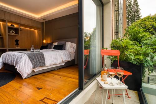 Postel nebo postele na pokoji v ubytování Casa Hannah B&B Boutique