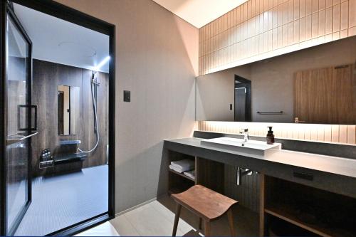 Dapur atau dapur kecil di OnoueRyokan