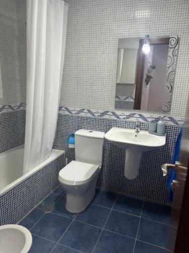 Koupelna v ubytování La Casita de Enix