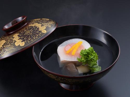 Φαγητό σε αυτό το ryokan ή κάπου εκεί κοντά