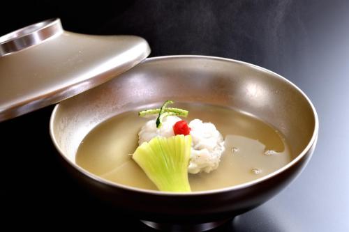 Φαγητό σε αυτό το ryokan ή κάπου εκεί κοντά