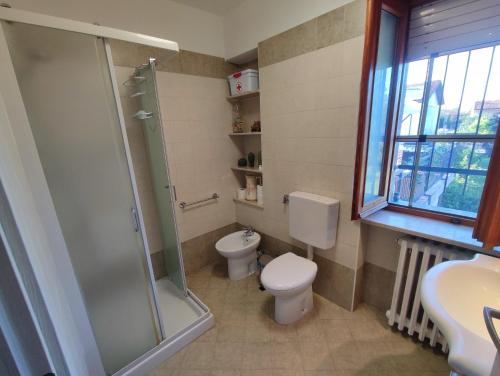 Koupelna v ubytování Casa Lilly