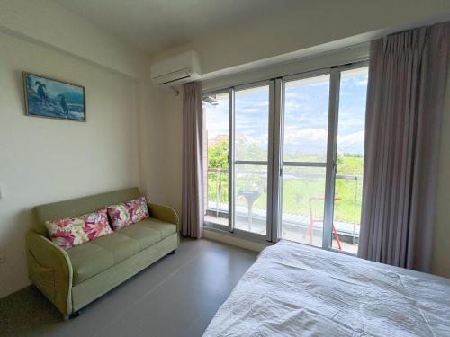 Katil atau katil-katil dalam bilik di Suitable for deer forest villa