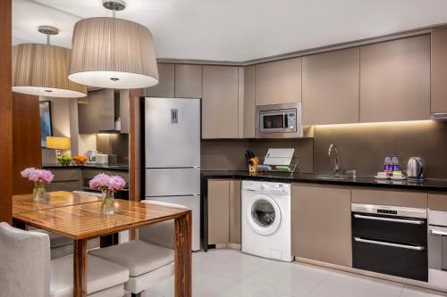 Una cocina o cocineta en Ascott Huai Hai Road Shanghai, Xintiandi