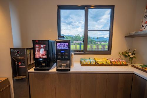 Dapur atau dapur kecil di Tiansong -Villa