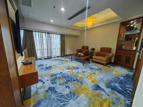 Posezení v ubytování Gladden Hotel Jiangmen