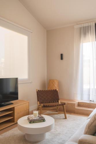 C211 Barcelona - Simaba Groupにあるテレビまたはエンターテインメントセンター