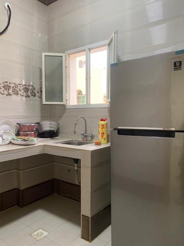 Dapur atau dapur kecil di Salma building - السعاده