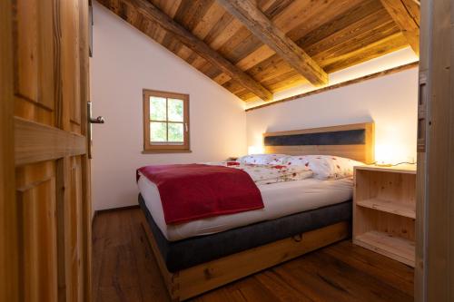 Postel nebo postele na pokoji v ubytování Chalet Haarberg