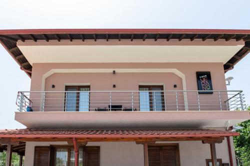 Balkoni atau teres di Casa Verano