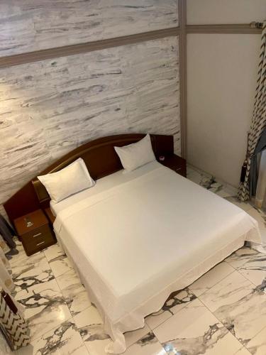 Postel nebo postele na pokoji v ubytování App 2chambres un salon