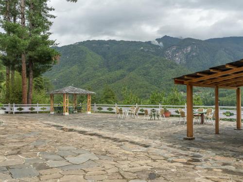 Pemandangan gunung umum atau pemandangan gunung yang diambil dari hotel