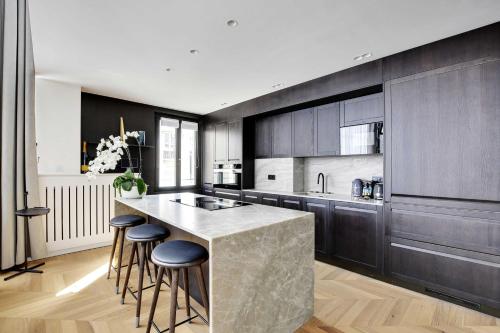 Exceptional apt with AC - 2BD-4P - Parc Monceau