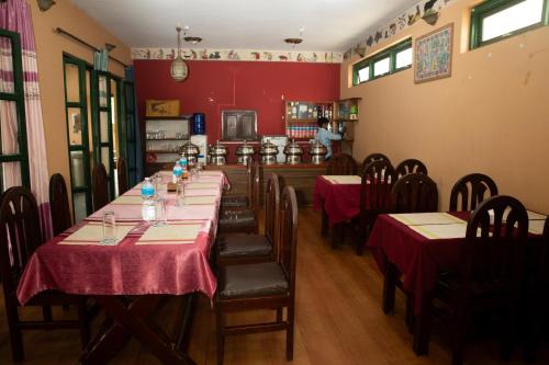 Restaurace v ubytování Wild Horizons Guest House