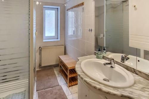 Vannituba majutusasutuses Ferienwohnung in Wernigerode