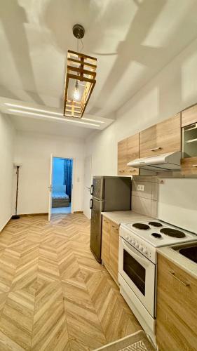Una cocina o cocineta en Emy Studios