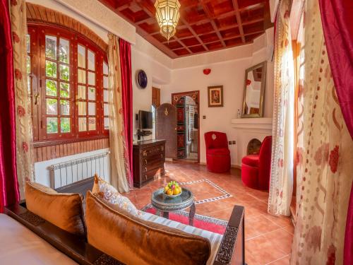 Un lugar para sentarse en Clé De Sol Riad & SPA