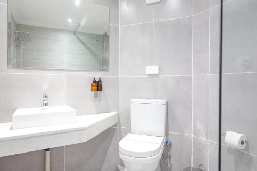 Koupelna v ubytování Cresta Botsalo Hotel