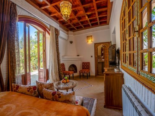 Un lugar para sentarse en Clé De Sol Riad & SPA
