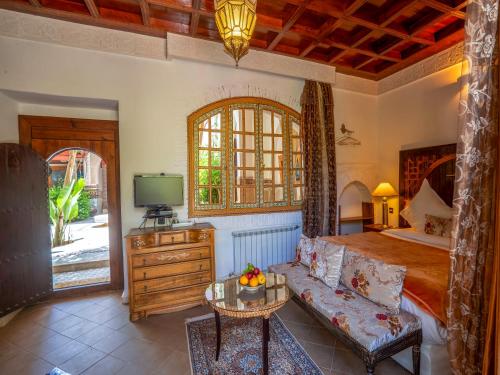 Un lugar para sentarse en Clé De Sol Riad & SPA