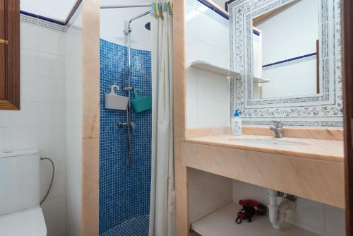 Koupelna v ubytování Casa Cati hermosa villa familiar cerca de la playa en Son Servera