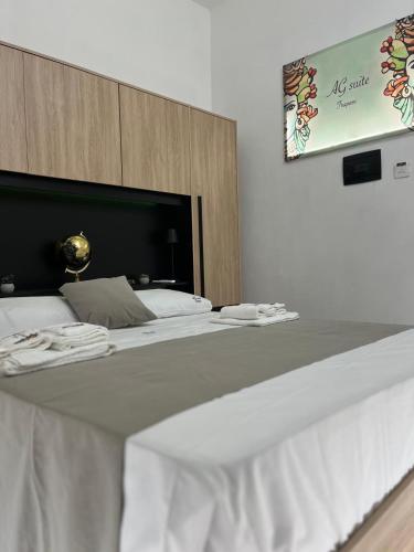 Cama o camas de una habitación en AG SUITE TRAPANI