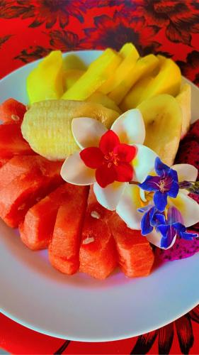 Mad i villaen eller i nærheden