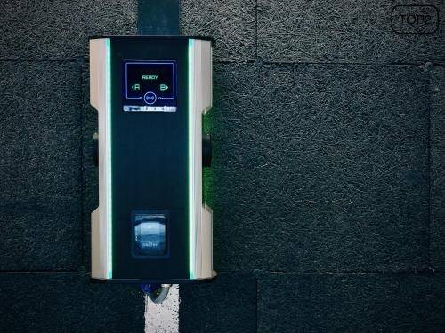 a parking meter is attached to a wall at Haus am Lift - TOP2 - Summercard included - Ski-in Ski-out - 6P in Zell am See