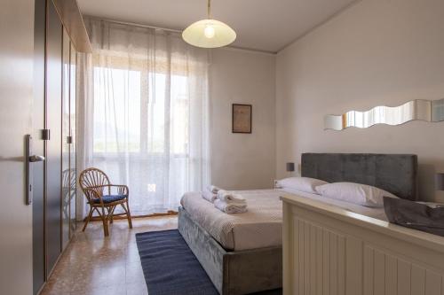 Giường trong phòng chung tại Italian Experience-Florence Suite Retreat