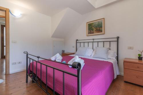 Кровать или кровати в номере Italian Experience-Casa TraMonti